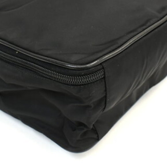 Prada business briefcase triangular plate triangle black - Picture 5 of 9